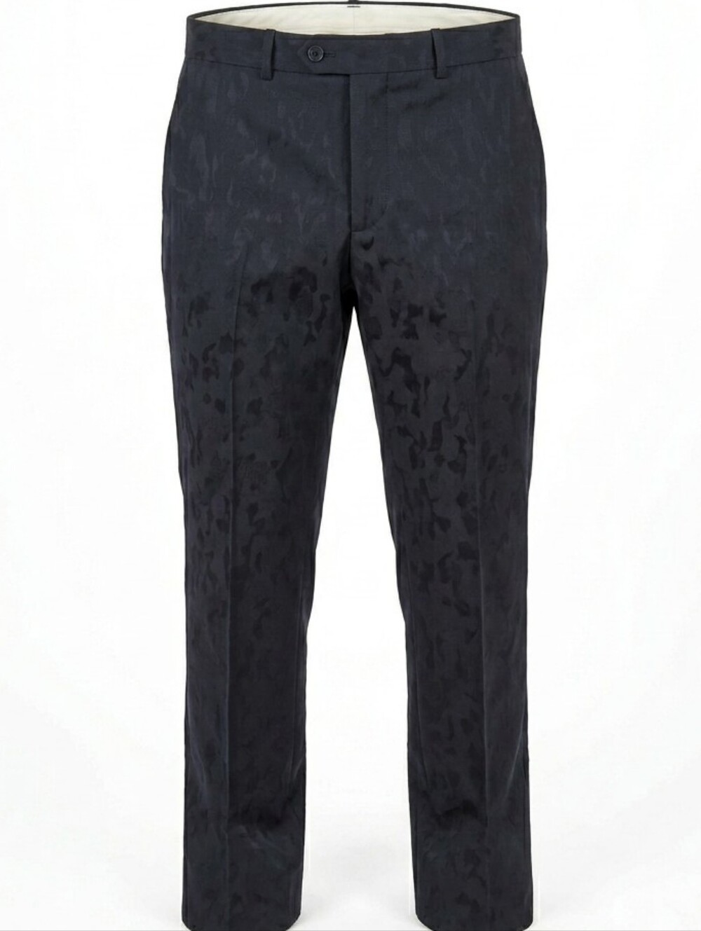 Lafayette 148 New York SZ 8 Black NWOT Textured Flat Front Dress Pants Pockets